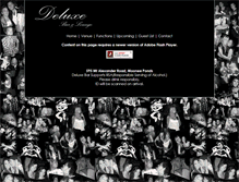 Tablet Screenshot of deluxebar.com.au